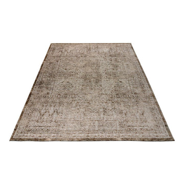 Teppich – Weicher Flor, Creme Farbton, Hochwertige Webung, 150 cm - Amora 259 | Kayoom