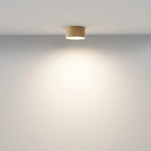 Deckenleuchte – Mattgold Finish, Aluminium Gehäuse, 12W Leistung, Ø12 cm - Zon | Maytoni