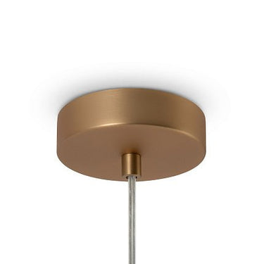 Pendelleuchte Modern Goldfarbenes Metall Mattweißes Glas LED 40 W – Basic Form | Maytoni - Esszett Luxury | Stilvolles Wohnen mit Charakter