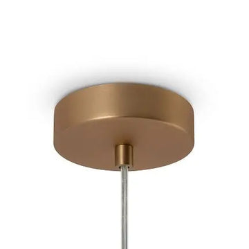 Pendant Lamp Modern Gold Metal Matt White Glass LED 40W – Basic Form | Maytoni