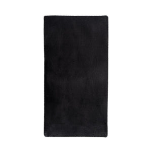 Badematte – Weiches Garn, Flauschige Oberfläche, Dunkelgrauer Farbton, 70 x 130 cm - Rabbit 125 | Kayoom