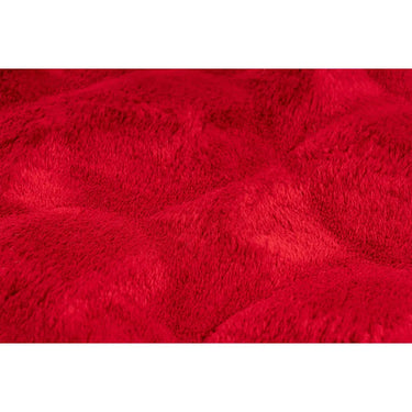Teppich – Luxuriöser Flor, Polyester Mix, Rötlicher Ton 150 cm - Royal Glow 825 | Kayoom