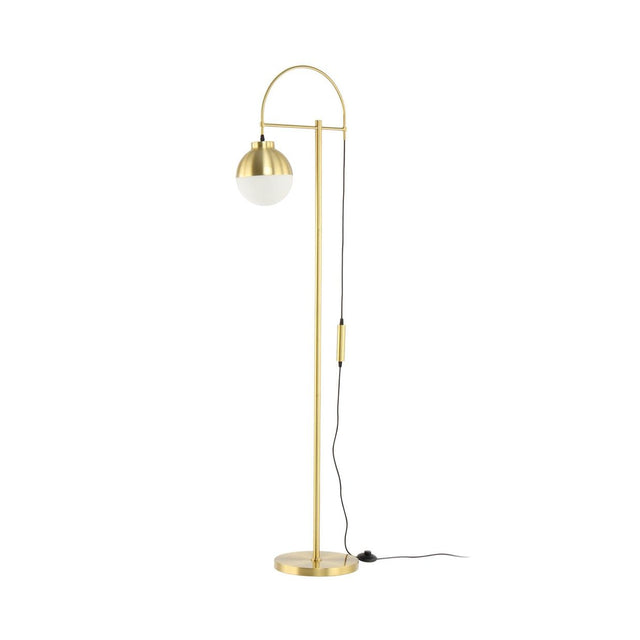 Leuchten Glas Kugel Eisenbogen eleganter Standfuß – Lavina 125 | Kayoom - Esszett Luxury | Stilvolles Wohnen mit Charakter