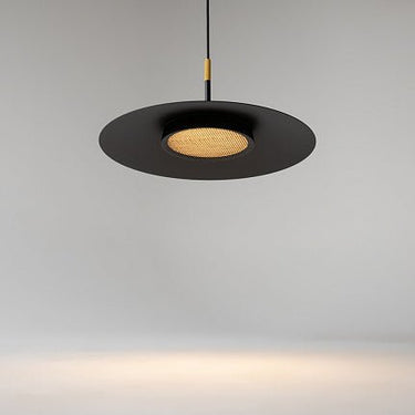 Pendelleuchte Schwarzes ringförmiges Aluminiumgehäuse Integrierte LED & Modernes Design – El | Maytoni - Esszett Luxury | Stilvolles Wohnen mit Charakter