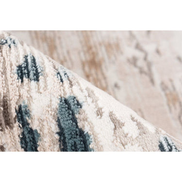 Teppich Kurzflor Vintage-Design Baumwollrücken Polypropylen/Polyester-Mix – Akropolis 325 | Kayoom