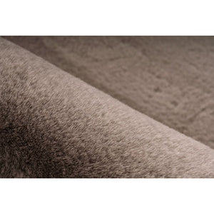 Carpet fluffy high pile plain surface non-slip backing – Rabbit Light 525 | Kayoom