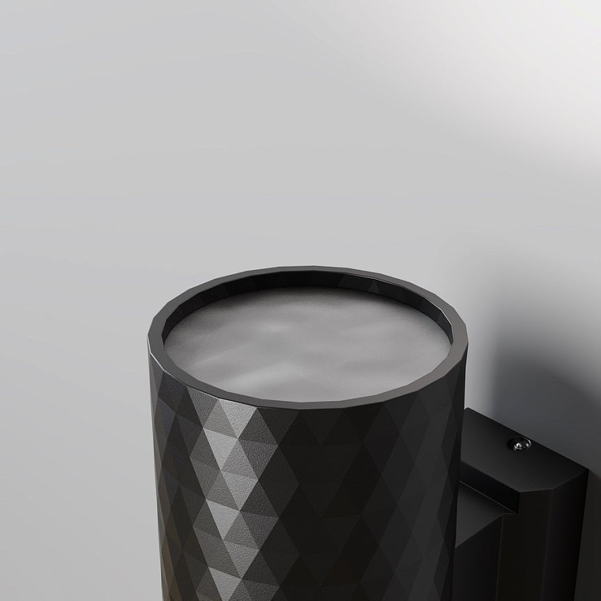 Wandleuchte mit schwarzem Aluminiumgehäuse und versiegeltem Sicherheitsglas – Bowery | Maytoni - Esszett Luxury | Stilvolles Wohnen mit Charakter