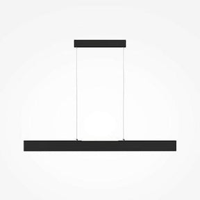 Pendelleuchte Schwarzes Aluminiumgehäuse mit opalem Acryl - Diffusor, integrierter LED und modernem Design – Arc | Maytoni - Esszett Luxury | Stilvolles Wohnen mit Charakter