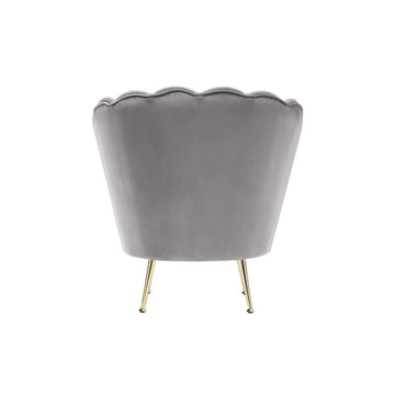 Sessel Velvet - Stoff Steppnähte höhenverstellbare Metallfüße – Barbara 125 | Kayoom - Esszett Luxury | Stilvolles Wohnen mit Charakter