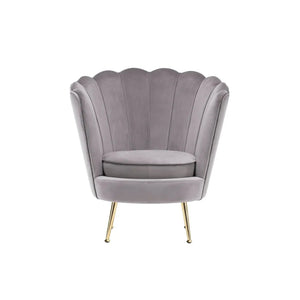 Sessel Velvet - Stoff Steppnähte höhenverstellbare Metallfüße – Barbara 125 | Kayoom - Esszett Luxury | Stilvolles Wohnen mit Charakter