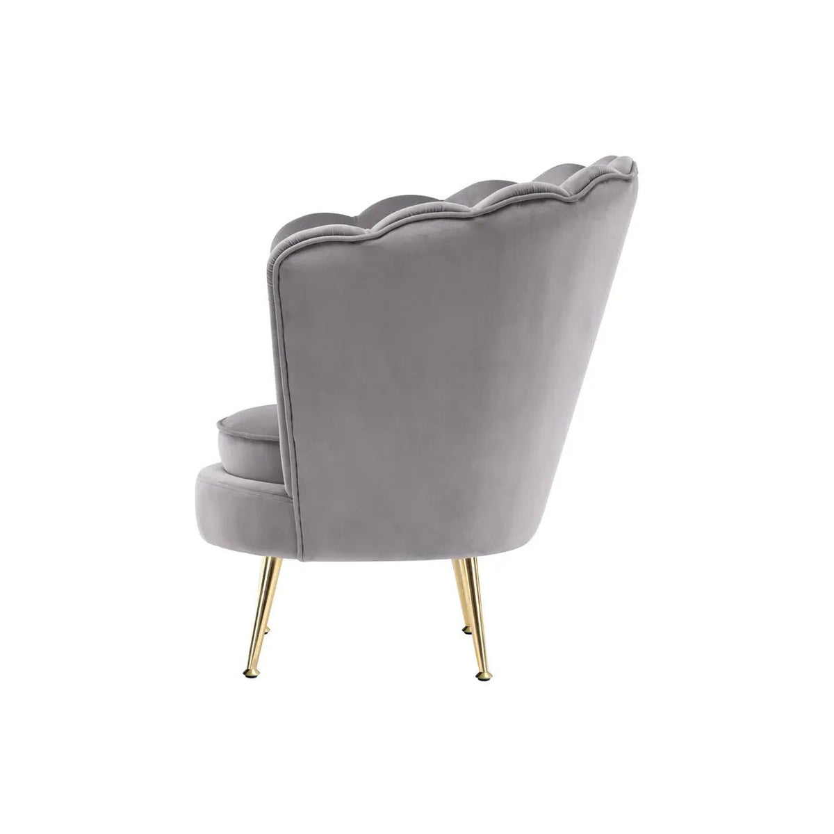 Sessel Velvet - Stoff Steppnähte höhenverstellbare Metallfüße – Barbara 125 | Kayoom - Esszett Luxury | Stilvolles Wohnen mit Charakter