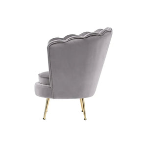 Sessel Velvet - Stoff Steppnähte höhenverstellbare Metallfüße – Barbara 125 | Kayoom - Esszett Luxury | Stilvolles Wohnen mit Charakter