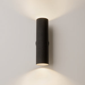 Wandleuchte – Schwarz matt, Alu Korpus, 2 GU10 - Artisan | Maytoni
