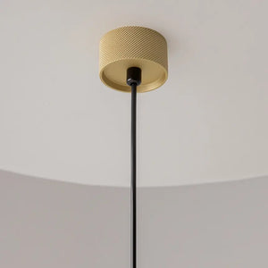 Pendant lamp Matt golden aluminum housing with texture, modern design and GU10 socket – Artisan | Maytoni