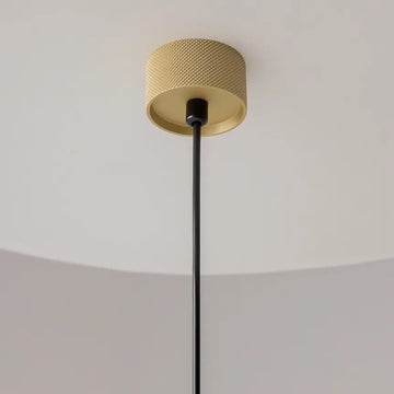 Pendant lamp Matt golden aluminum housing with texture, modern design and GU10 socket – Artisan | Maytoni