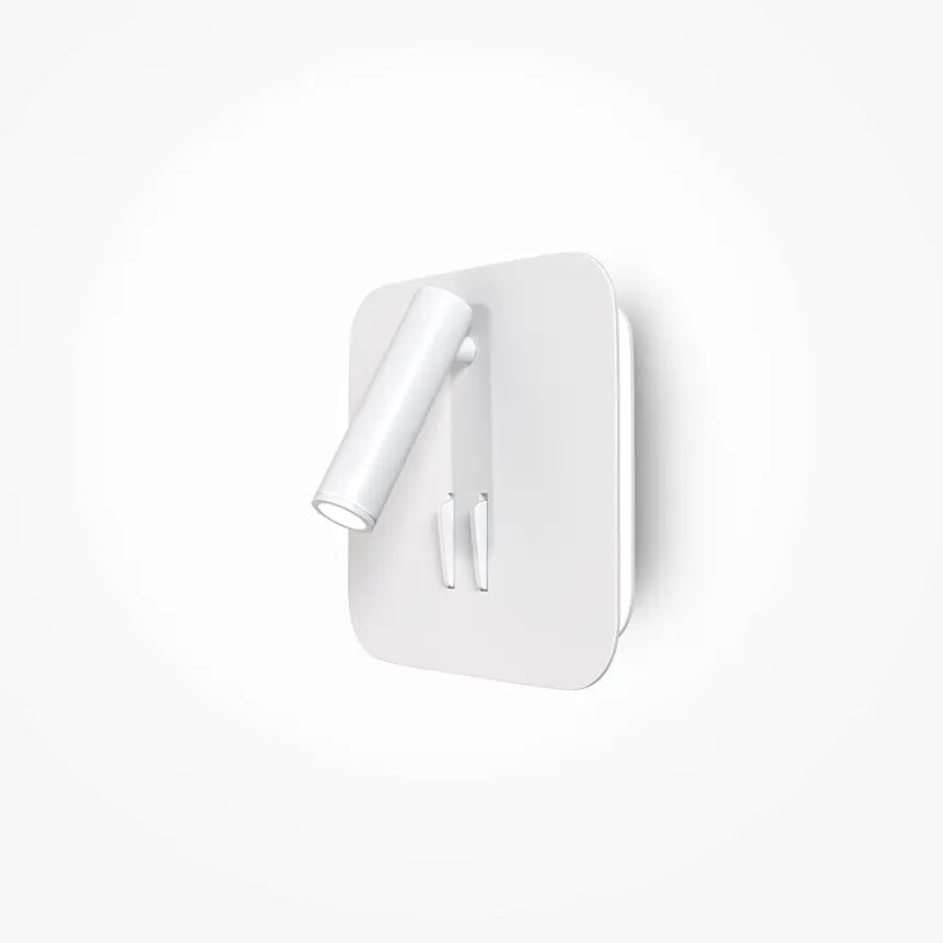 Wandleuchte – Weißes Aluminium, IP20 Schutz, Warmweiß, 13 cm Höhe - Ios 176 | Maytoni