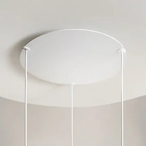 Pendant Light White Textile Modern Design & Integrated LED – Reflex | Maytoni