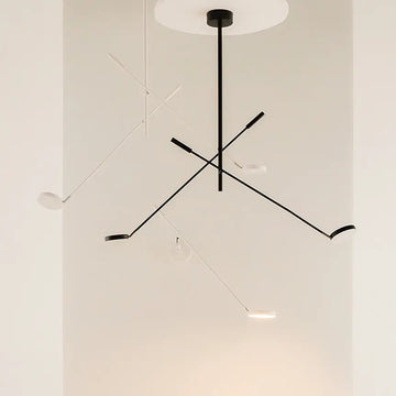 Ceiling Light Black Multi-Arm Adjustable LED Design – Fad | Maytoni