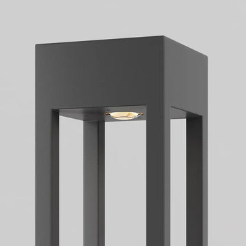 Landscape light – aluminum housing graphite finish & integrated LED – Elbe | Maytoni