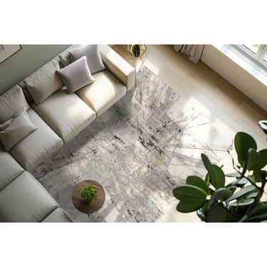 Teppich – Edle Grautöne, Weicher Kurzflor, Zeitlose Eleganz, 170 cm - Firenze 485 | Kayoom