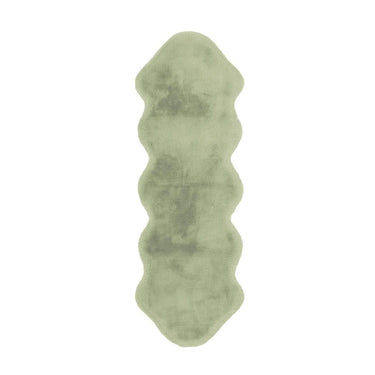 Teppich – Mintfarbe, Doppelte Form, Weicher Flor - Rabbit Double Sheepskin 325 | Kayoom