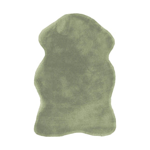 Carpet fluffy high pile plain-colored surface non-slip backing – Rabbit Sheepskin 225 | Kayoom