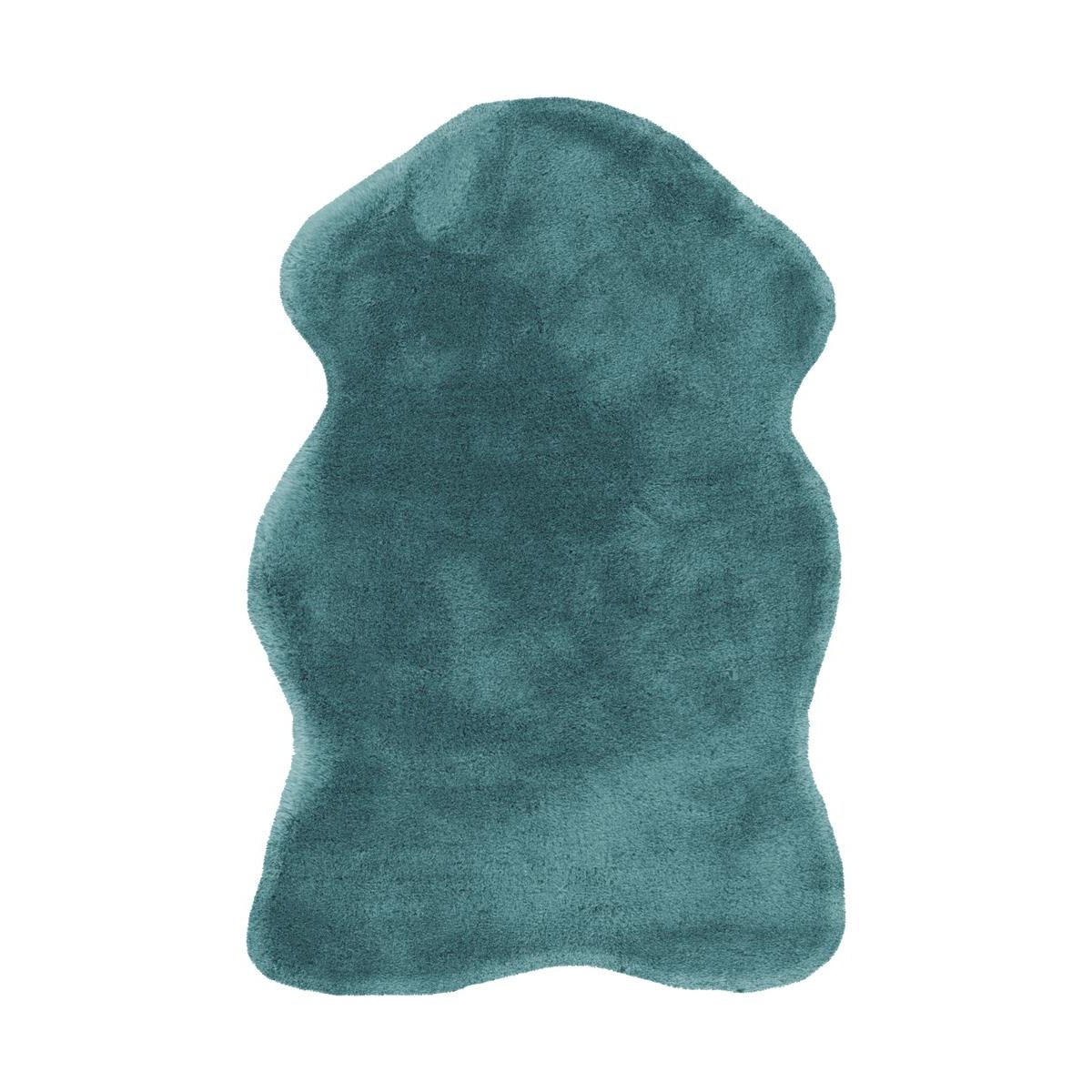 Carpet fluffy high pile plain-colored surface non-slip backing – Rabbit Sheepskin 225 | Kayoom