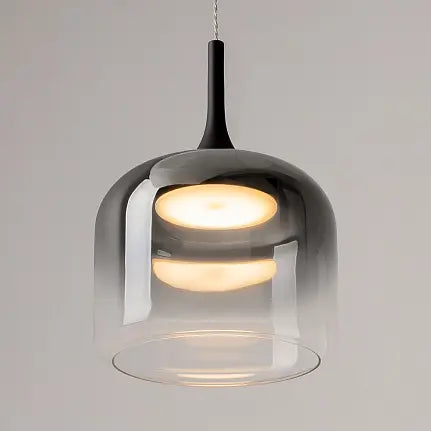Pendant Lamp Black Metal Crystal Shade Height Adjustable – Spirito | Maytoni