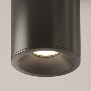 Deckenleuchte – Schwarzes Finish, Aluminium Gehäuse, GU10 Fassung, Ø8,5 cm - Zoom | Maytoni