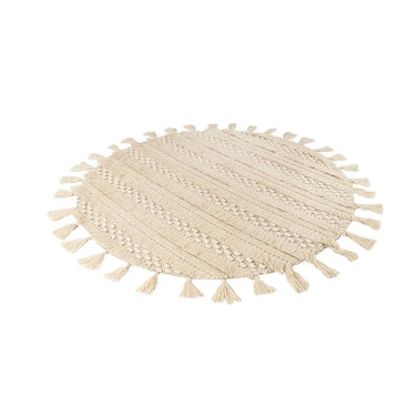 Teppich – Natural Wolle, Weiche Struktur, Edles Design, 160 cm - Bohist 325 | Kayoom