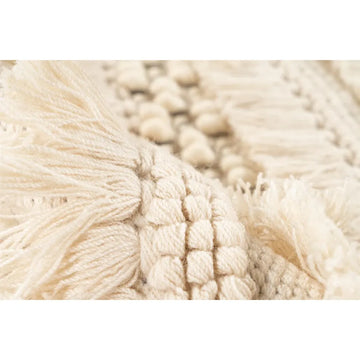 Teppich – Natural Wolle, Weiche Struktur, Edles Design, 160 cm - Bohist 325 | Kayoom
