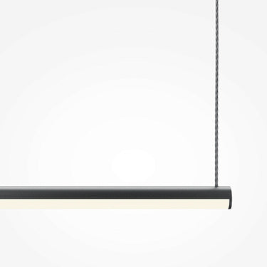 Pendelleuchte Minimalistischer schwarzer Rahmen Lineares Design & Integrierte LED – Halo | Maytoni