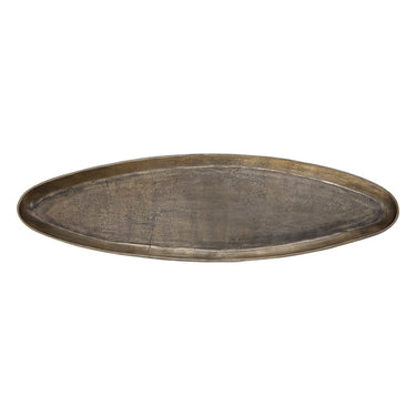 Riesige Aluminiumschale - Yaren Gold XL (106 x 33 x 7 cm) 1 von PTMD - Esszett Luxury | Stilvolles Wohnen mit Charakter