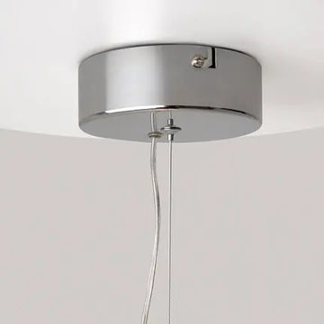 Pendant light with gold-colored metal base, transparent glass, and crystal accents in a luxurious design – Collar | Maytoni