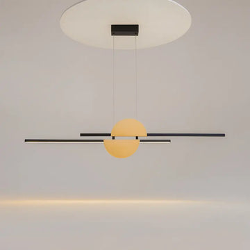 Pendelleuchte – Schwarz Messing, Aluminium Material, 26 W Leistung, Neutralweiß – Skyline | Maytoni