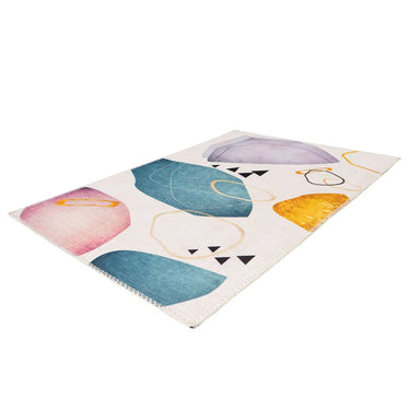 Teppich – Abstraktes Muster, Mehrfarbiges Design, Geometrische Formen, 200 x 290 cm  - Picassa 225 | Kayoom