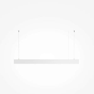 Pendelleuchte – Weißes Aluminium, Einstellbares Weißlicht, 158 cm Höhe - Basis | Maytoni