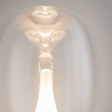 Tischleuchte Doppelschirm - Glas Transparent & Satiniertes Goldgestell – Splash | Maytoni - Esszett Luxury | Stilvolles Wohnen mit Charakter