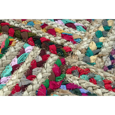 Teppich – Gewebtes Muster, Handgeknüpfte Verarbeitung, Mehrfarbiger Look - Tulum 355 | Kayoom