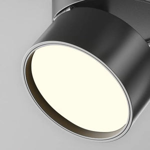 Deckenleuchte – Schwarzes Aluminium, 12 W Leistung, Ø8,5 cm, Warmweiß, CRI 90 - Onda | Maytoni