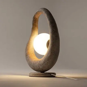 Table Lamp Modern Resin Steel & Grey Finish – Opus | Maytoni