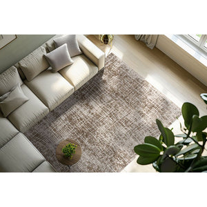 Teppich – Weicher Flor, Taupe Ton, Hochwertige Webung, 290 cm - Amora 260 Taupe | Kayoom
