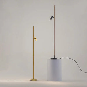 Floor Lamp Metal Frame Crystal Shades & Chrome Finish - Thin | Maytoni