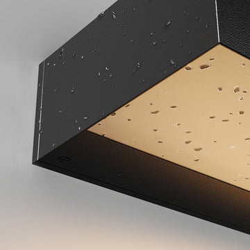 Wandleuchte mit graphitfarbenem Aluminium - Korpus und weißem Glas - Diffusor – Lot | Maytoni - Esszett Luxury | Stilvolles Wohnen mit Charakter