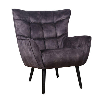 Sessel - Kian Velvet washed Pink von PTMD - Esszett Luxury | Stilvolles Wohnen mit Charakter