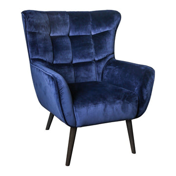 Sessel - Kian Velvet washed Pink von PTMD - Esszett Luxury | Stilvolles Wohnen mit Charakter
