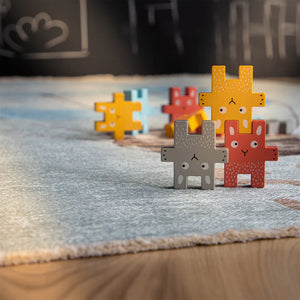 Carpet with fringe look, anti-slip coating and easy care - My Greta 601 | Kayoom