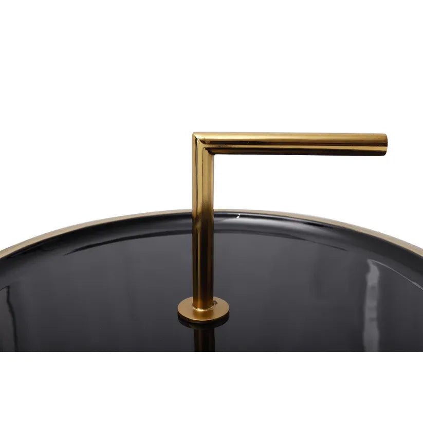Tisch Metallgestell goldfarbene Lackierung handgefertigt – Art Deco 545 | Kayoom - Esszett Luxury | Stilvolles Wohnen mit Charakter