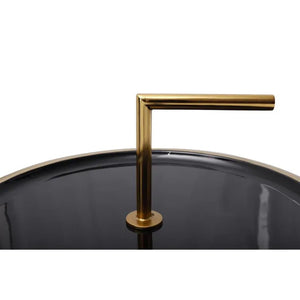 Tisch Metallgestell goldfarbene Lackierung handgefertigt – Art Deco 545 | Kayoom - Esszett Luxury | Stilvolles Wohnen mit Charakter