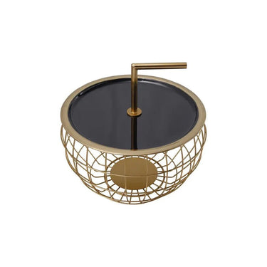 Tisch Metallgestell goldfarbene Lackierung handgefertigt – Art Deco 555 | Kayoom - Esszett Luxury | Stilvolles Wohnen mit Charakter